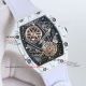 replica Richard Mille M 27-05 Flying Tourbillon Rafael Nadal white case black strap watch (6)_th.jpg
